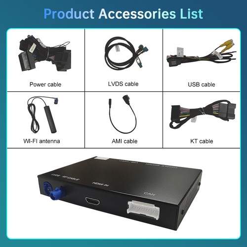 Wireless Carplay Android Auto Retrofit Mirrorlink AirPlay AUDI Q3 MMI3G 2013-18 - Picture 10 of 11