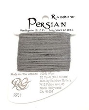 Persian Wool #31 "Steel Gray" Single Ply Needlepoint Thread by Rainbow Gallery