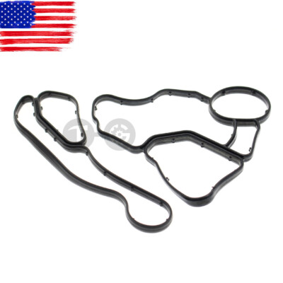 Oil Filter Housing Gasket 11427537293, 11427525335 & Cooler Seal 