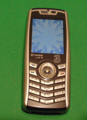 COLLECTIBLE CELL PHONE - SAGEM MY W-8 - WORKING
