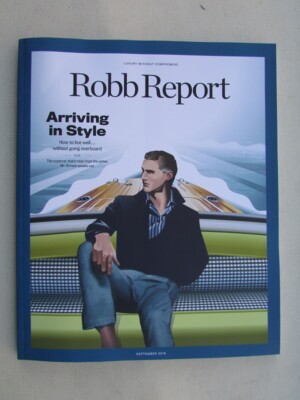 Magazine - Robb Report September 2019 - ATS GT - Amels - Global 6500 ...