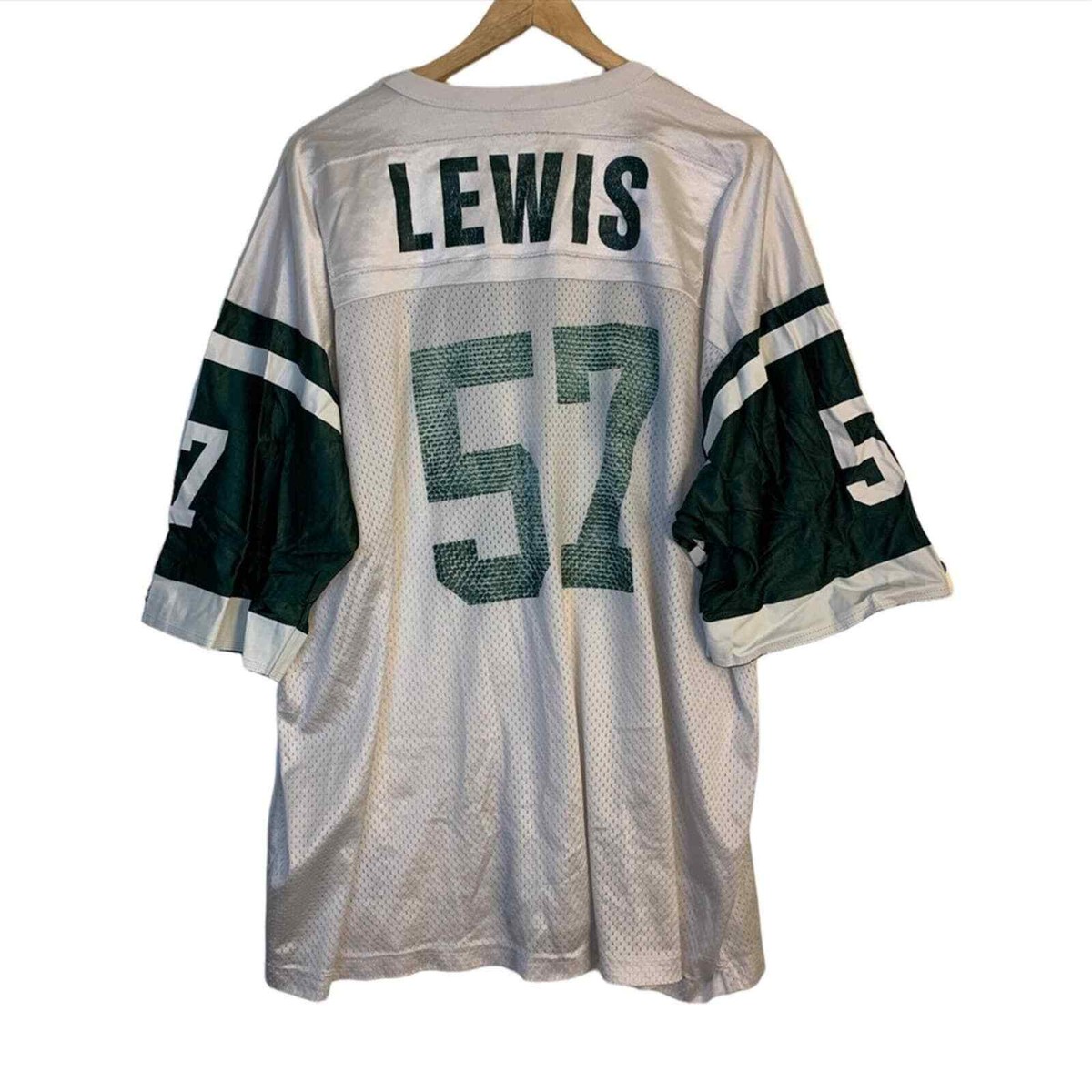 Vintage 90s Champion New York Jets #57 Mo Lewis Jersey | eBay