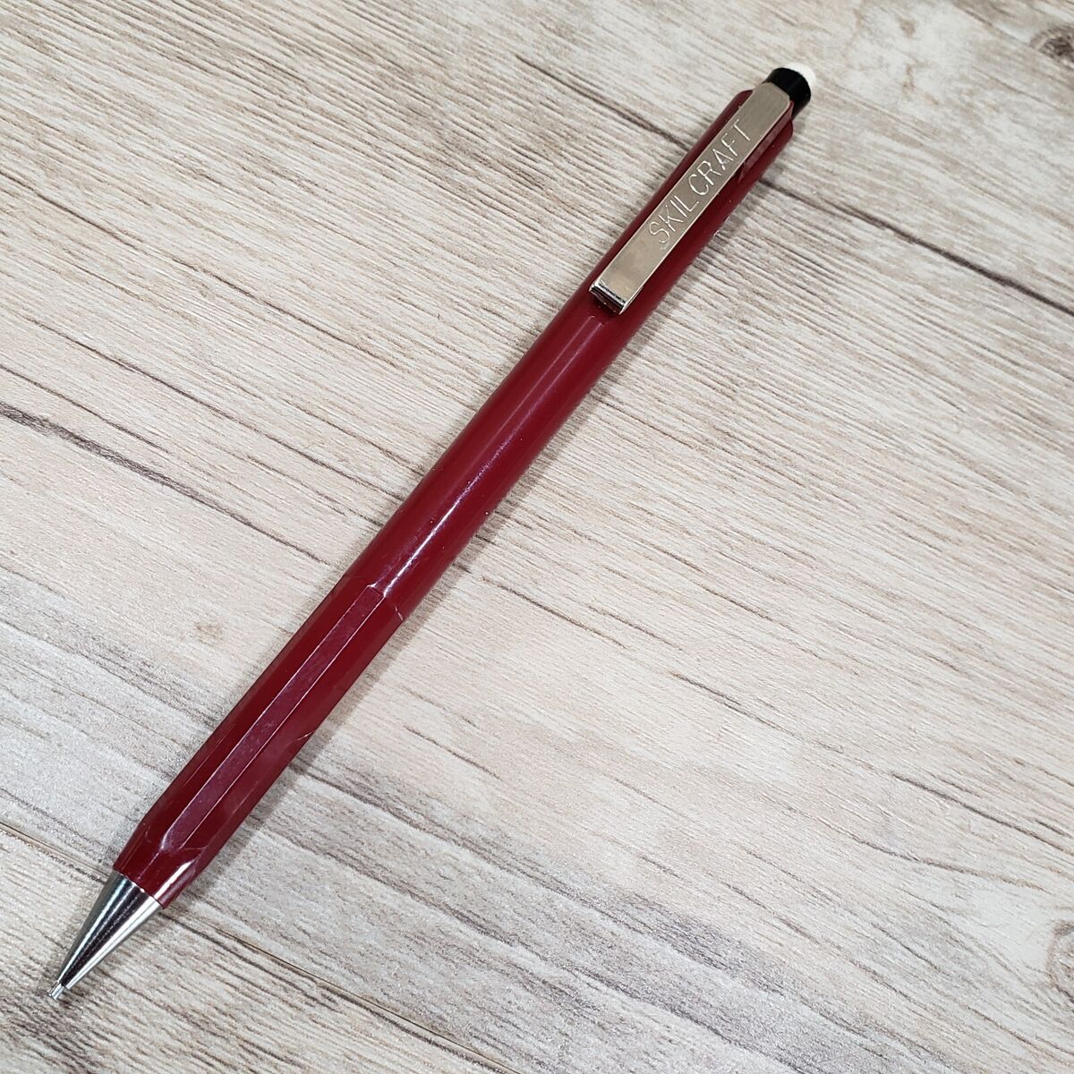 Vintage Skilcraft Mechanical Pencil 0.5 mm Burgandy Red | eBay Vintage Skilcraft Mechanical Pencil 0.5 mm Burgandy Red | eBay
