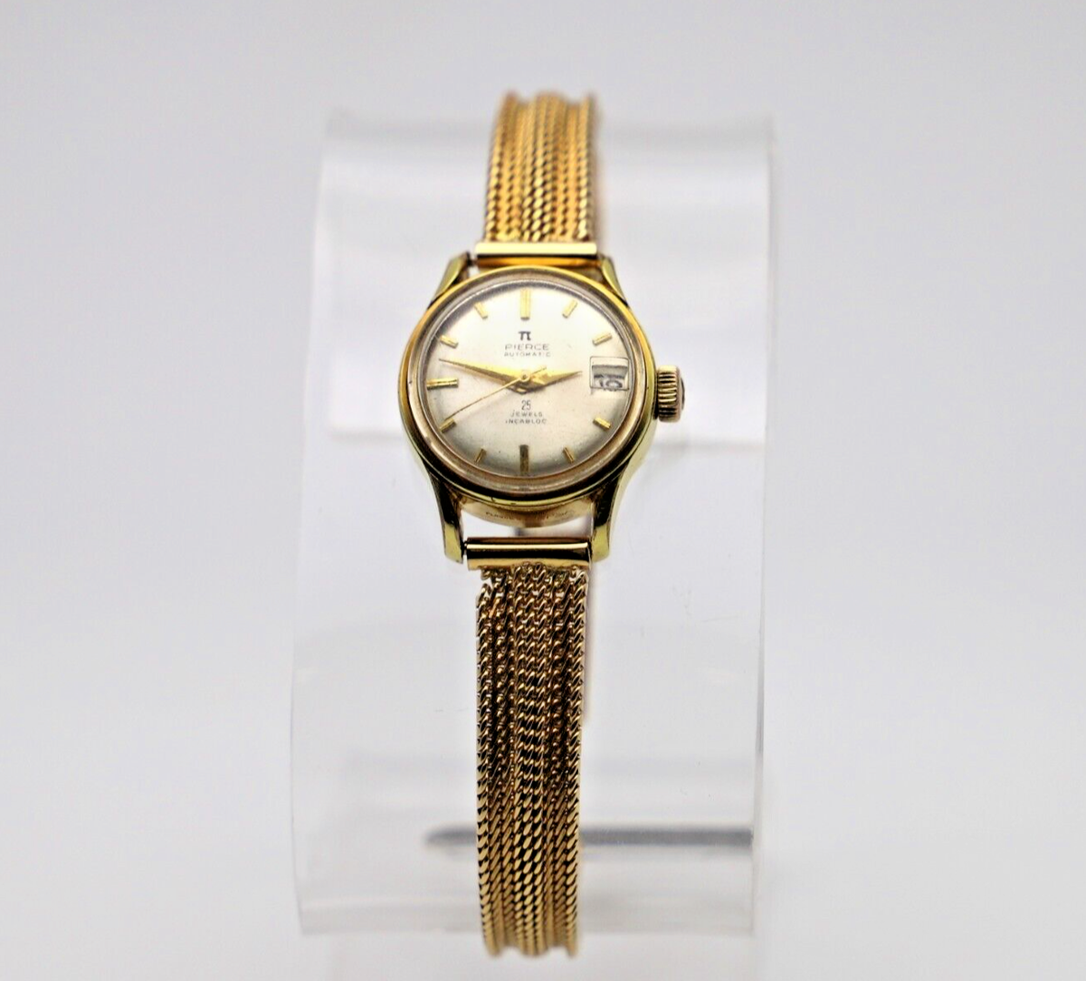 Vintage Pierce Watch with 18kt gold band 25 Jewels movement Vintage Pierce Watch with 18kt gold band 25 Jewels movement