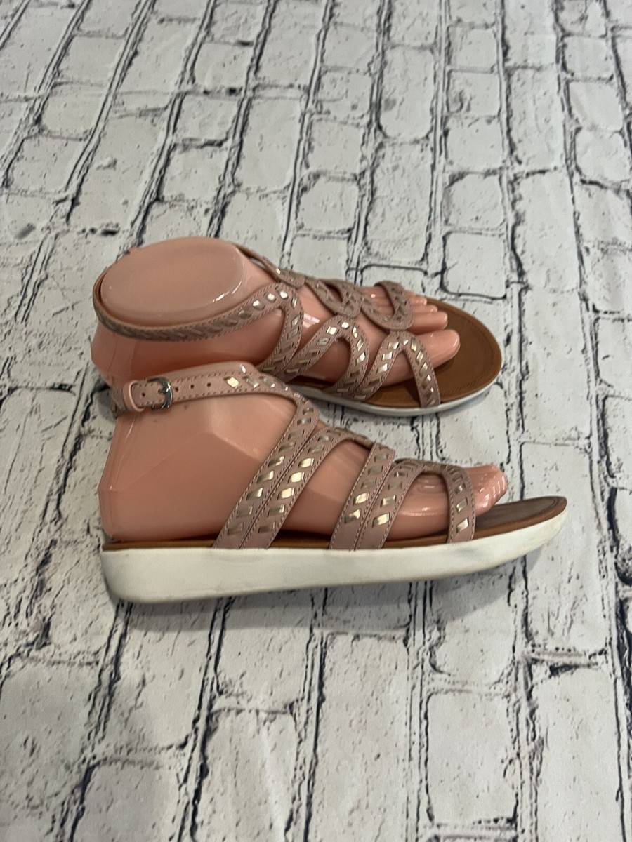 Whipstitch Leather Fitflop Strata Sandals FitFlop Women's Strata