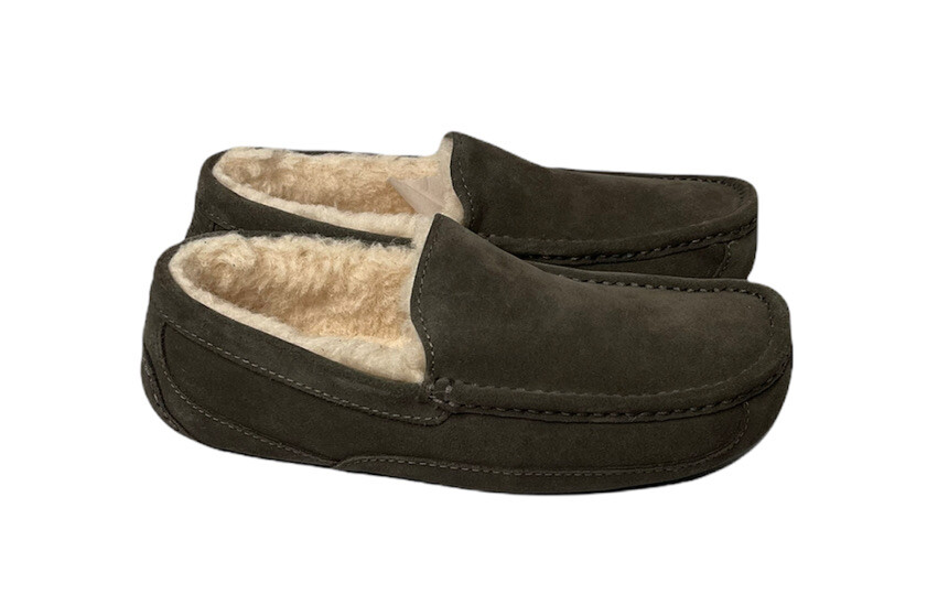 Like new! Men\'s UGG Gray Wool/Suede Ascot UGGpure Lined Slipper - sz. 11 Men main image 4