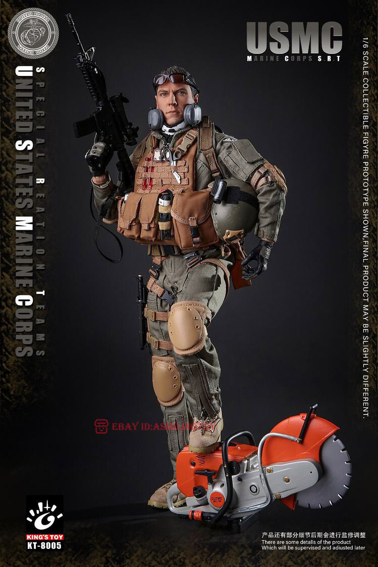 KING'S T KT-8005 1/6 USMC SRT Special Response Team Action Figure