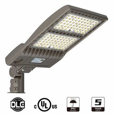 320W Outdoor LED Shoebox Light Street Light LED Parking Pole Lot Light  UL US