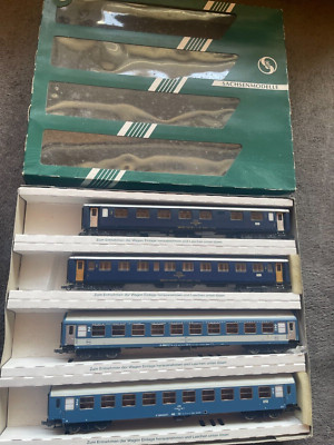 Sachsenmodelle H0  14010 Wagen Set 4tlg - Personenwagen ''Balkan Express II''  OVP