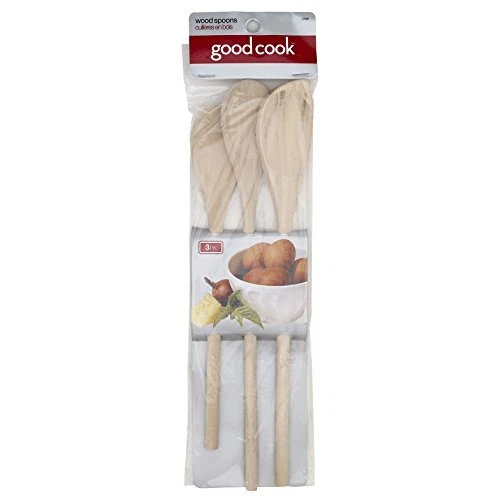 Good Cook Classic Set of 3 Wood Spoons, One Size 1 Count (Pack of 1) - Image 3 of 4