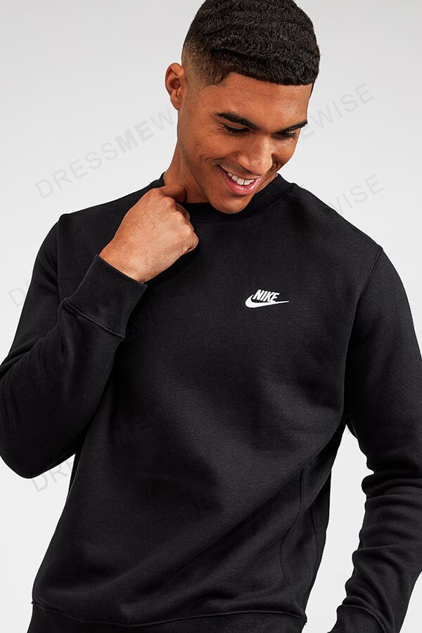 Men's Genuine Black Long Sleeve Activewear Jumper | eBay