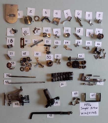 **U PICK** Singer 319 PARTS Black 1956 306 Sewing Machine Great Britain USA