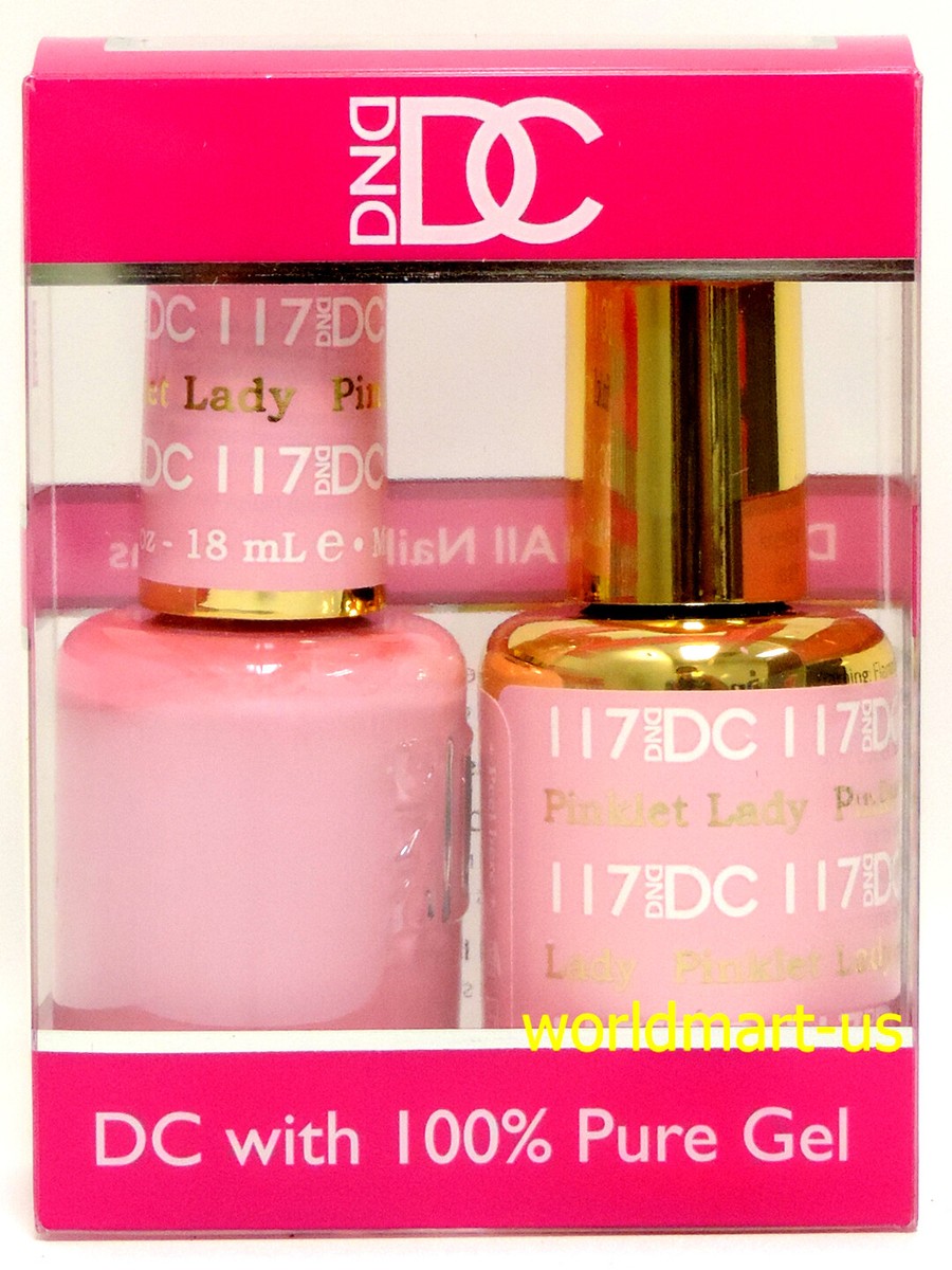 DND DC Duo Gel Color Matching Polish 18ml-0.6fl.oz Color DC117
