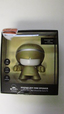 Xoopar Boy Mini 3 inch Portable Bluetooth Speaker - Gold