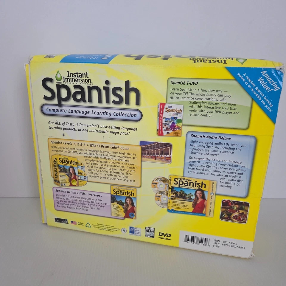 Learn Spanish Topics Entertainment Instant Immersion Spanish - 4908884091 - Image 2 of 3