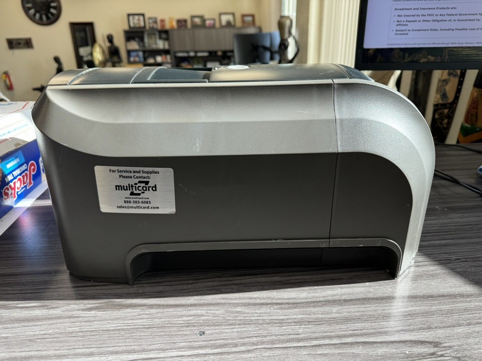 datacard cd800 PX30 Thermal ID Printer 6600 Card Count eBay