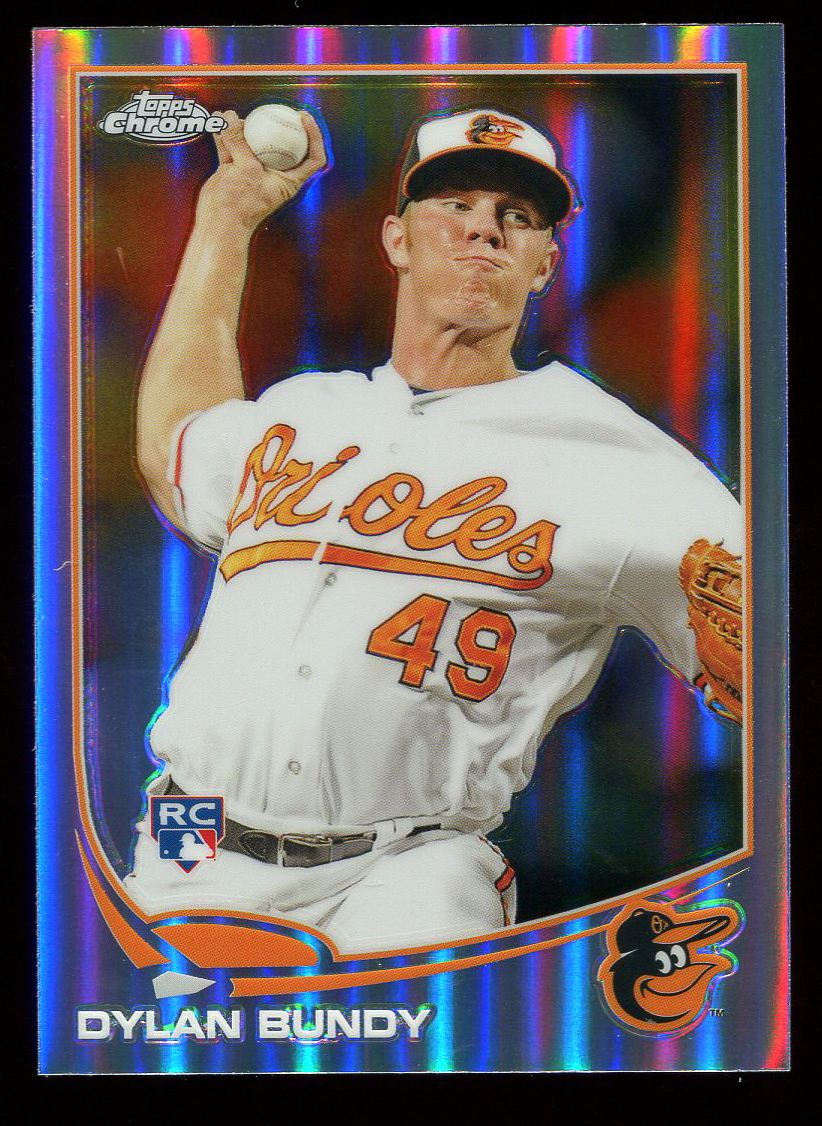 2013 Topps Chrome Refractor #125 Dylan Bundy