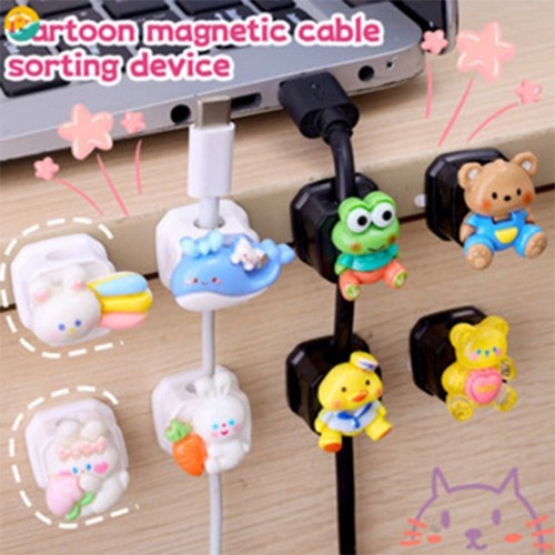 Reusable Desktop Cable Organizer Portable Charging Cable Clip