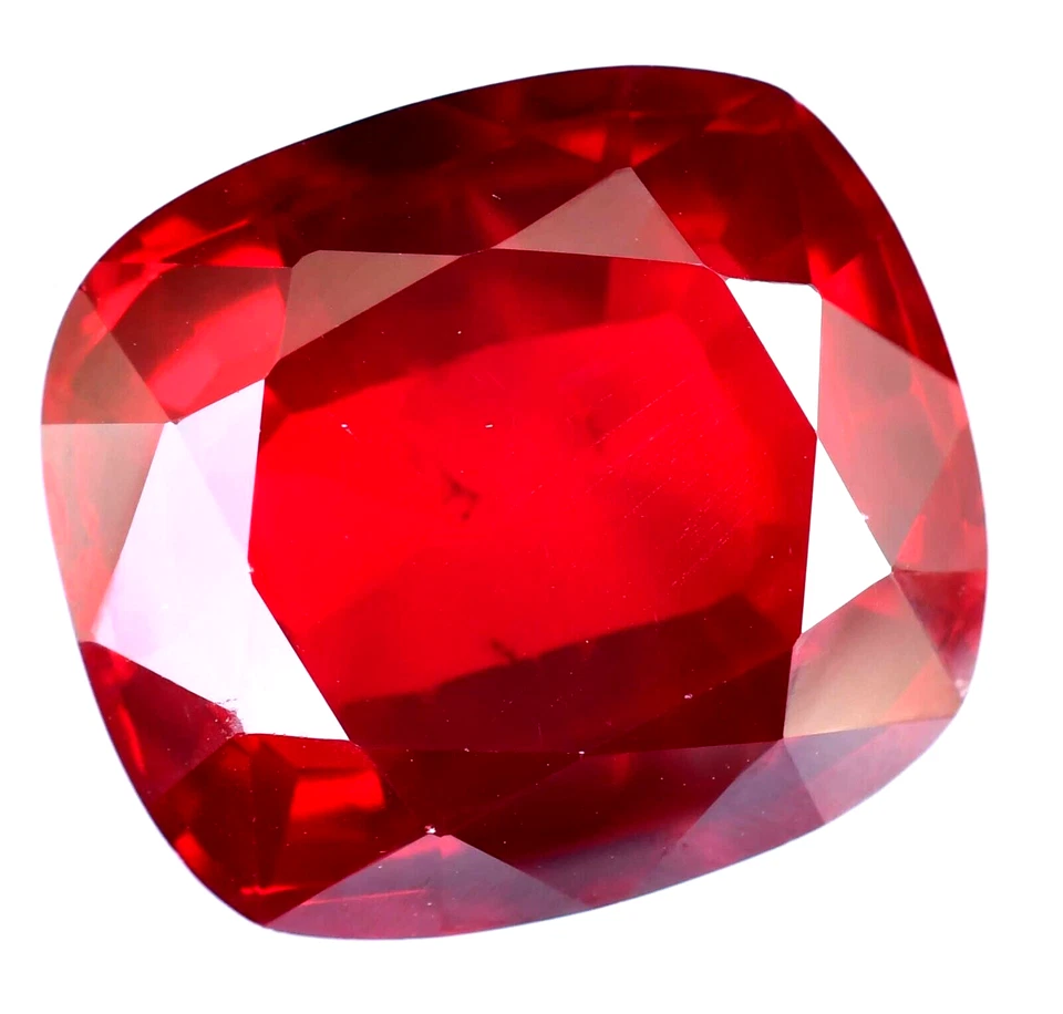 83.20 Ct Natural Mozambique Blood Red Ruby Certified Stunning Cushion Gemstone - Image 4 of 4