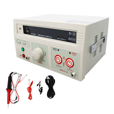 Withstand Hi-Pot Tester with Klgital Display and Remote Control 220V AC/DC 10KV