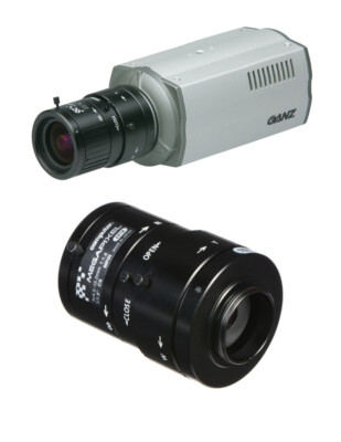 Ganz 5MP ZN-C6DHE Box Camera And Computar 5MP E3Z4518CS-MPIR Lens Combo Package