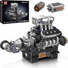 Mould king 10206 - MCL SUPERCAR V8 ENGINE TECHNIK 737 TEILE NEU VOP