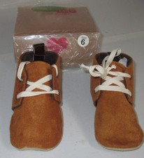 Gracious May Freshly Soft Sole Suede Size 6 Bootie New Open Package Brown Tan