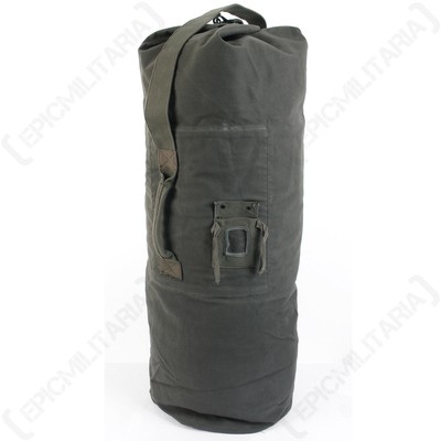 military style luggage