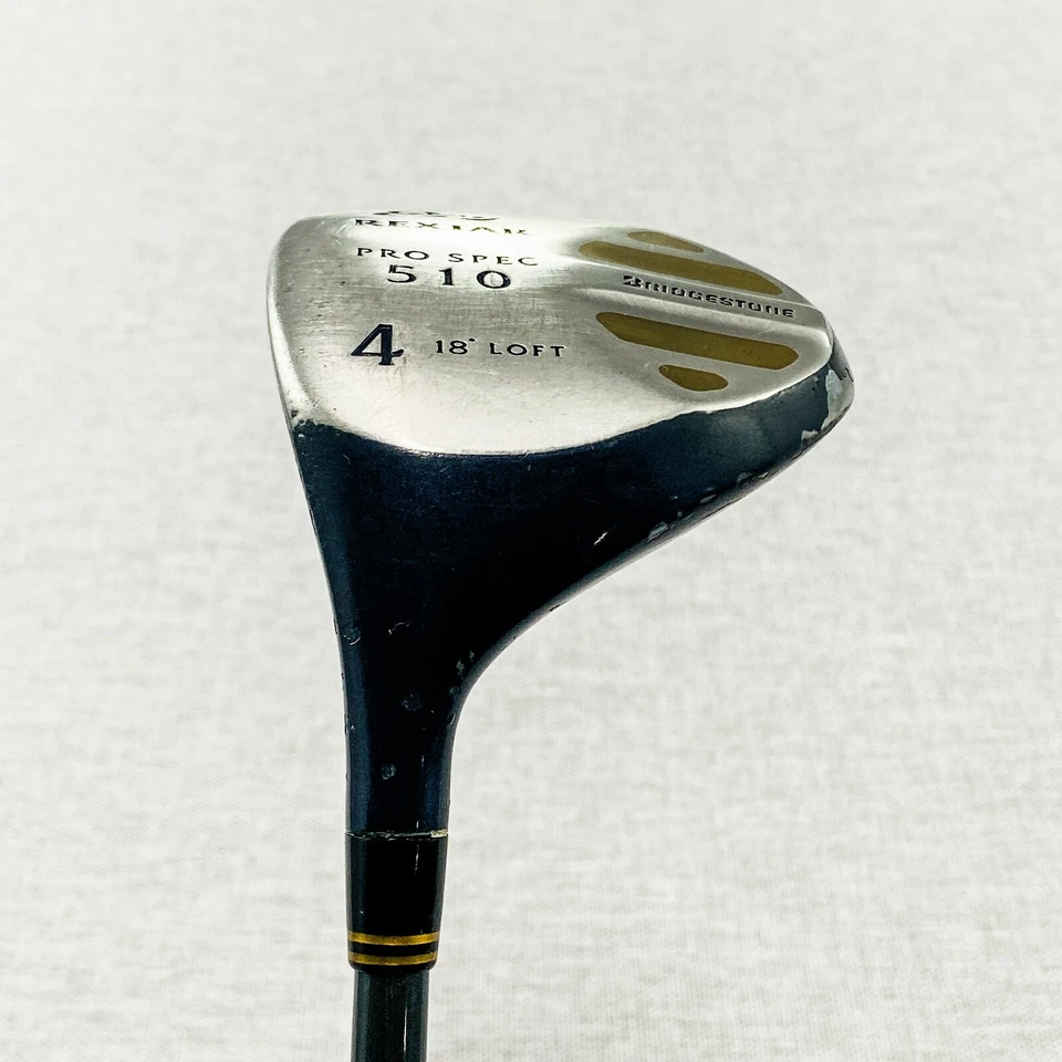 Bridgestone Rextar Pro-Spec 510 mano izquierda 4 madera. 18 grados, rígido # 10779 Foto 2 de 4