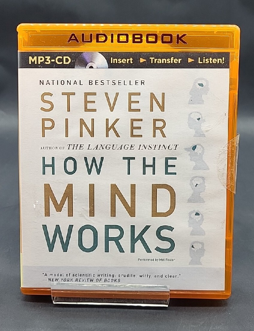 How the Mind Works by Steven Pinker (English) MP3 CD Book