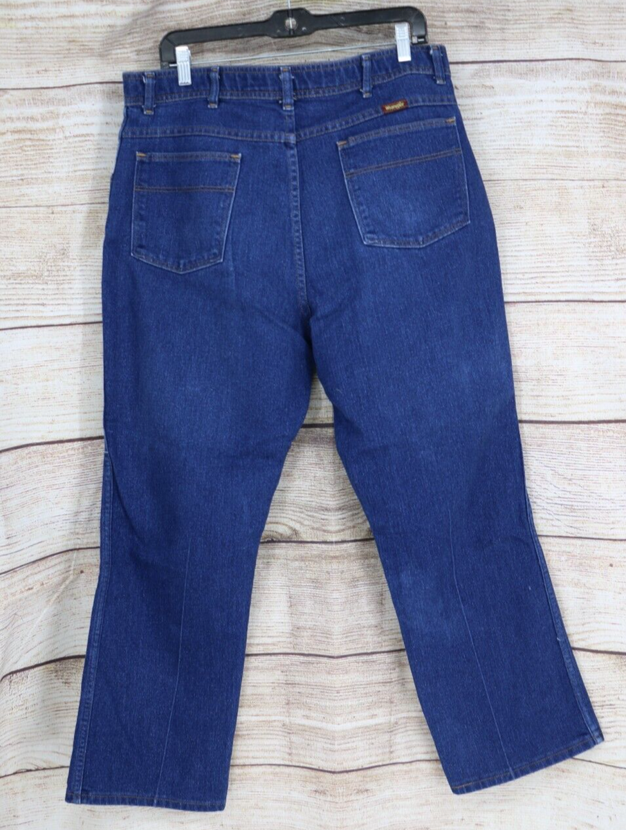 Kページ VINTAGE Wrangler Mens Tag Size 40 x 30 Bootcut Jeans 85498PS