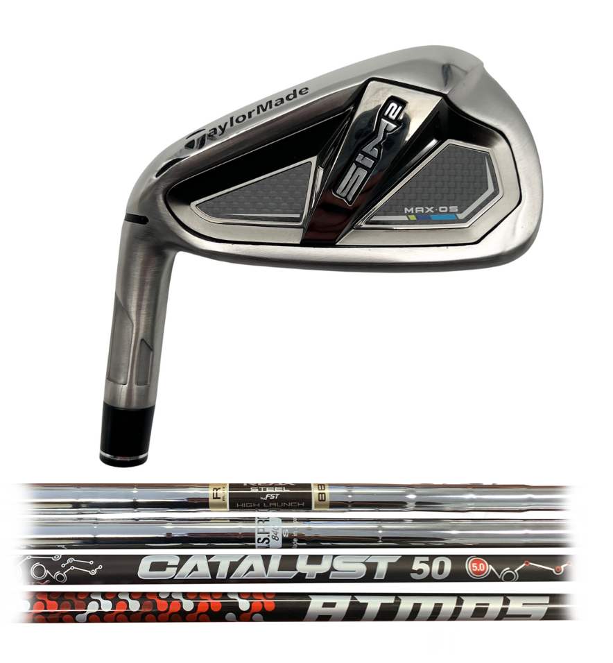Left Handed TaylorMade Sim 2 Max OS Irons | eBay