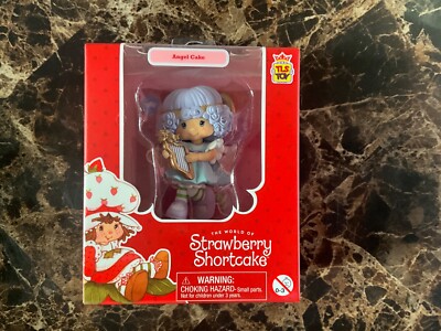 NEW Strawberry Shortcake ANGEL CAKE FIGURE 2.5'' Toy Doll CheeBee TLS Series 2