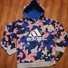 Adidas Boys Camo pullover Hoodie AA7484 XL 18/20 