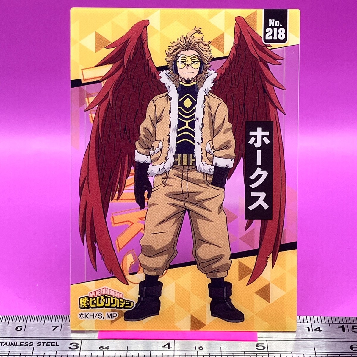 Keigo Takami / Hawks No.218 My Hero Academia MHA Trading Card TCG