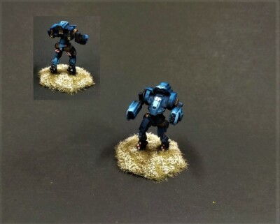 Battletech painted miniature Sling battlemech GB
