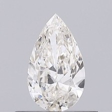 GIA Certified Natural Diamond Color J/VVS Grade 0.21 Ct 5x3 mm Loose Pear Cut 990.33 per carat
