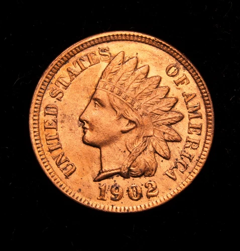 1902 Indian Head Cent  BU++++Red