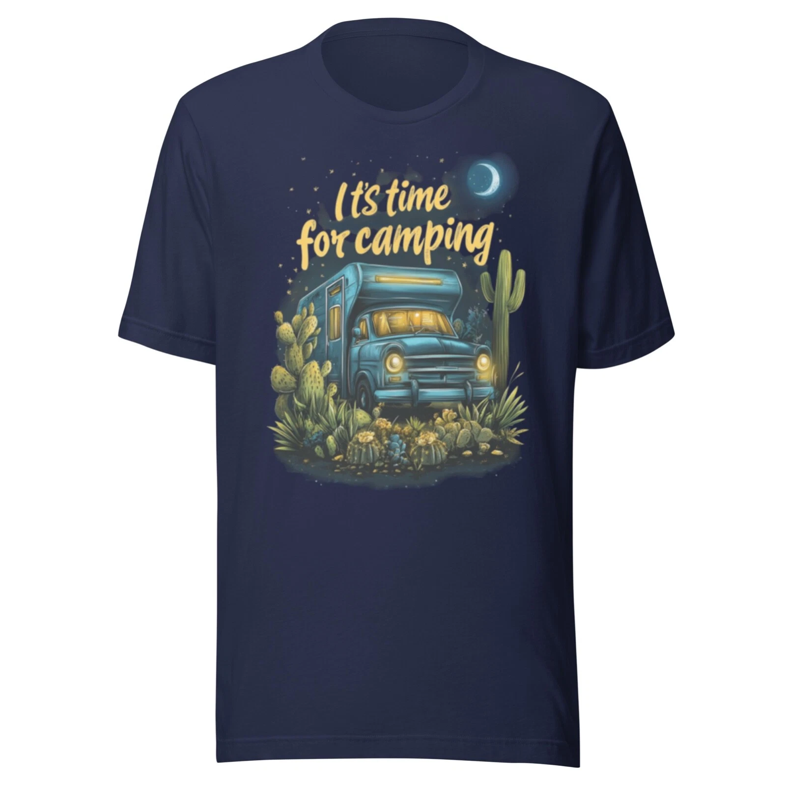 CAMPING SHIRT - TRAVEL RV ROAD TRIP - BLUE - ALL SIZES T-SHIRT