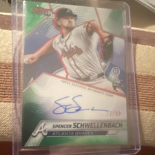2025 Bowmans best 2 card lot Spencer Schwellenbach Autos (1) Basa (1) 72/99