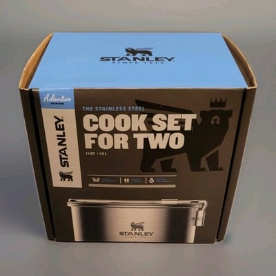 Stanley Adventure Stainless Steel Cook Set - 6 pcs Brand New Sealed 