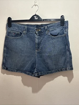 Tommy Hilfiger Women's Denim Shorts Blue Size US 10 UK 14 - Image 1 of 4