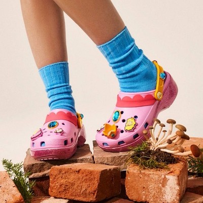 Crocs Classic Platform Clog  Princess Peach  - Super Mario | EU 38-39 | Brandneu