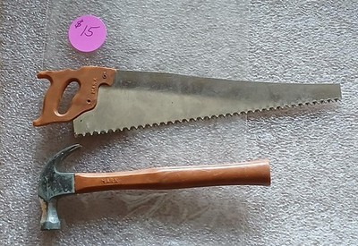 1960's Marx Toys Hammer & Saw Set, Great for any Collection, Great Gift