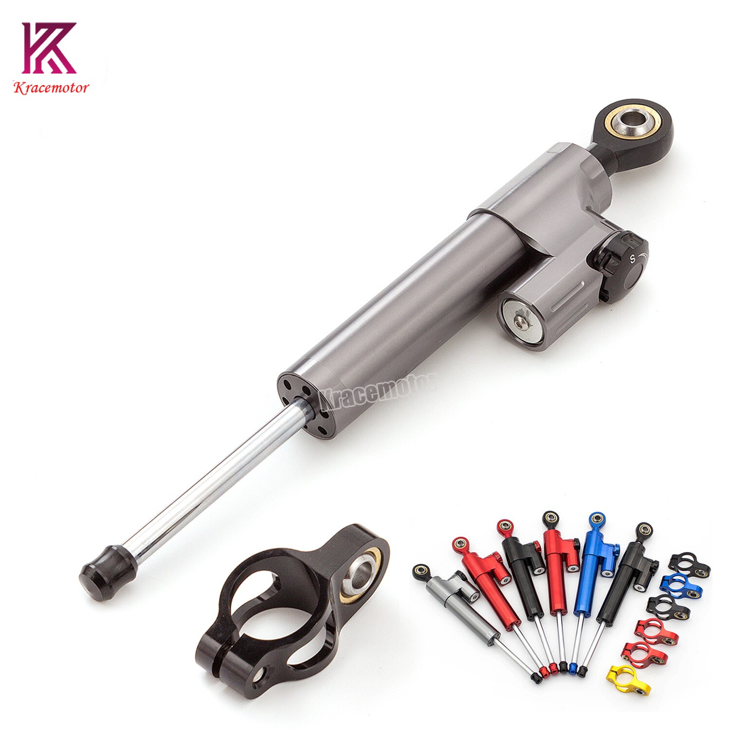 CNC Adjustable Steering Damper Stabilizer Motorbike Dirt Bik