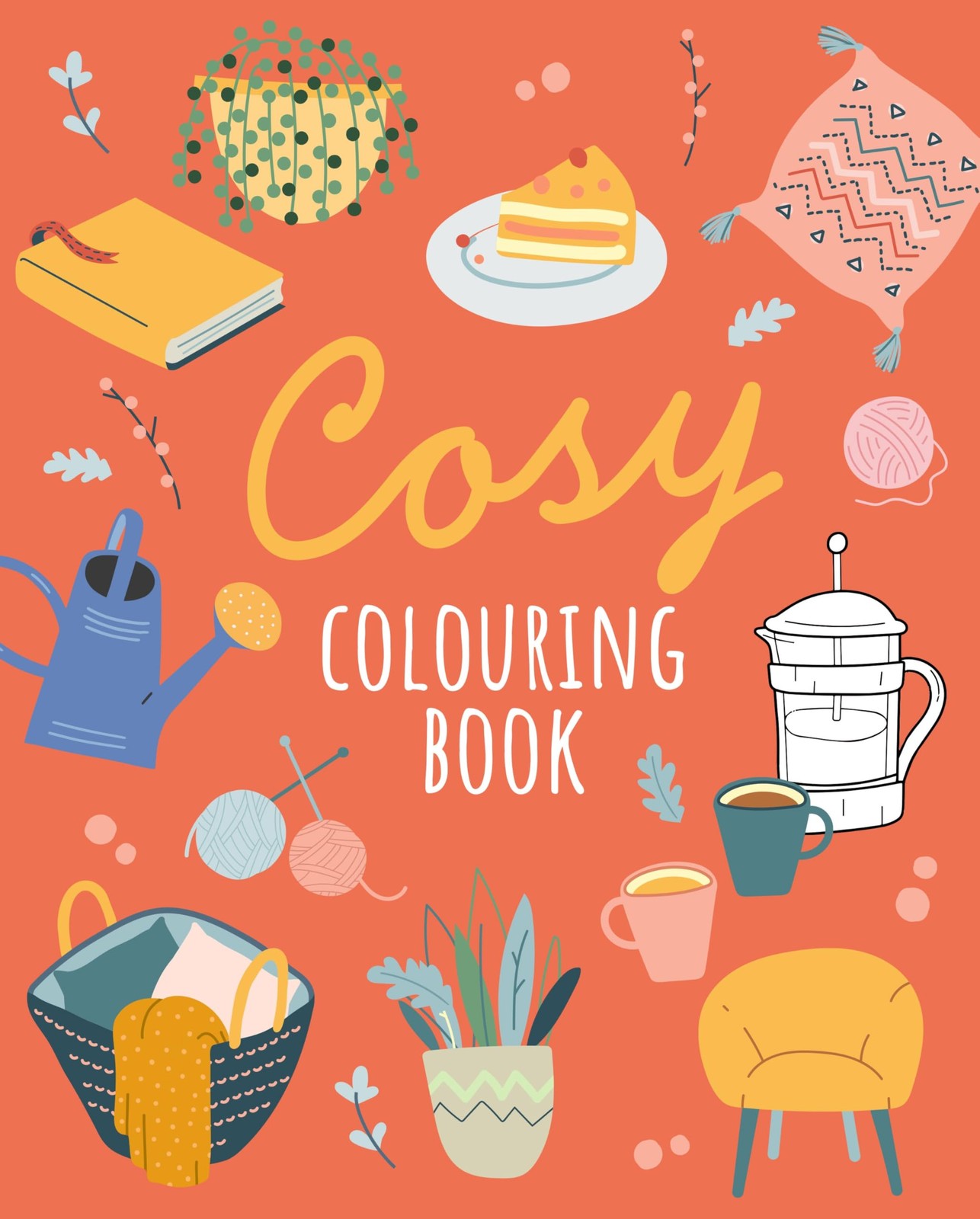 Cosy Colouring Book by Tansy Willow 9781398859128 NEW Free UK Delivery - Image 6