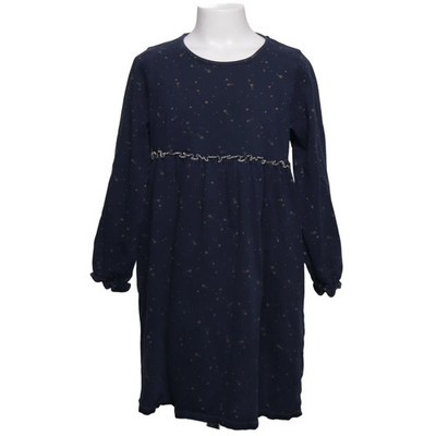 Vertbaudet, Kleid, Größe: 140, Blau/Mehrfarbig, Baumwolle, Print, Mädchen #xQY
