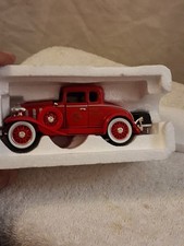1932 Chevy Coupe 132 National Motor Museum Mint Release 2003 Red Fire Chief
