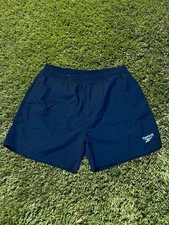 Vintage 90s Navy Reebok Swim Shorts Size L