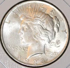 1923 Peace Silver Dollar - Uncirculated